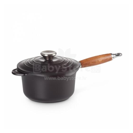 Cast iron sauce pan &Oslash;18cm / 1.8L black