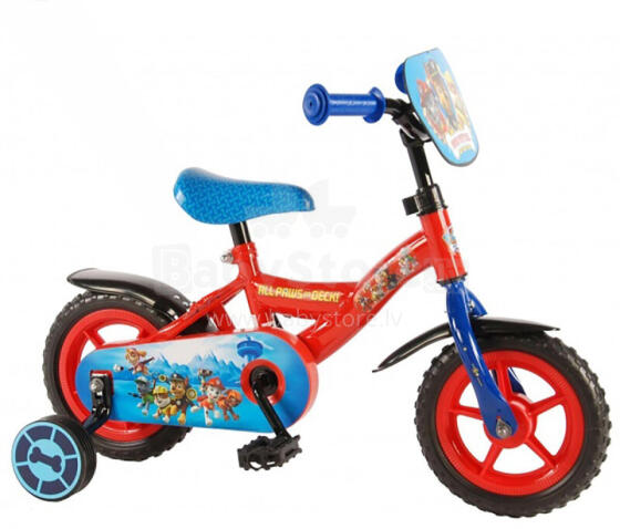 Bērnu velosipēds Volare Paw Patrol 10"  Red (Rata izmērs: 10)