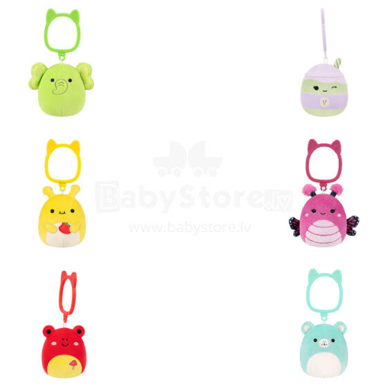 SQUISHMALLOWS W26 Prisegamas pliušinis žaislas, 8 cm