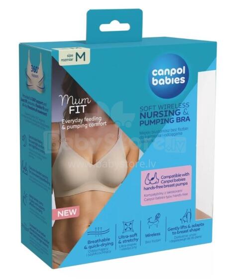 CANPOL 78/014 Mum Fit Nursing and Pumping Bra M