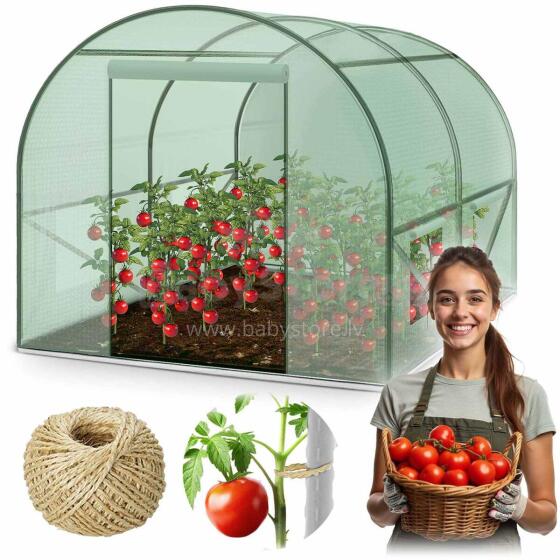 Sodo tunelis šiltnamis 2 x 2 m (4m2) Plonos