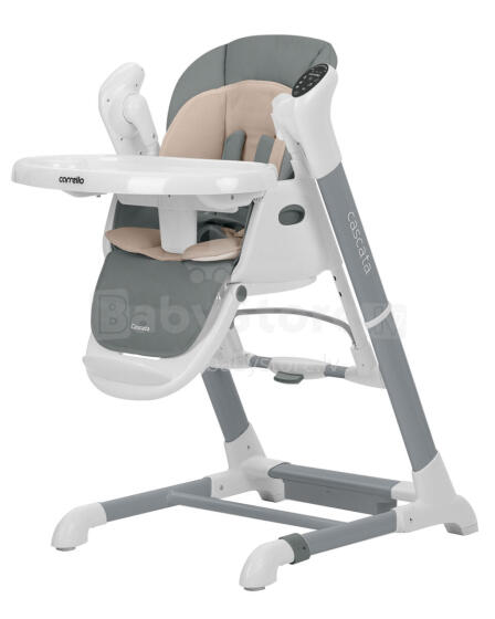 Carrello Cascata Art.276960 Space Grey daugiafunkcinė maitinimo kėdė