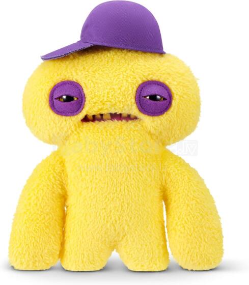„Fuggler Fugg Life“ 22 cm pliušinis žaislas (kalmaras) iš „ZURU“ – juokingas bjaurus monstras, minkštas žaislas su žmogaus formos dantimis, beprotiškai mielas kolekcinis daiktas vaikams ir pa