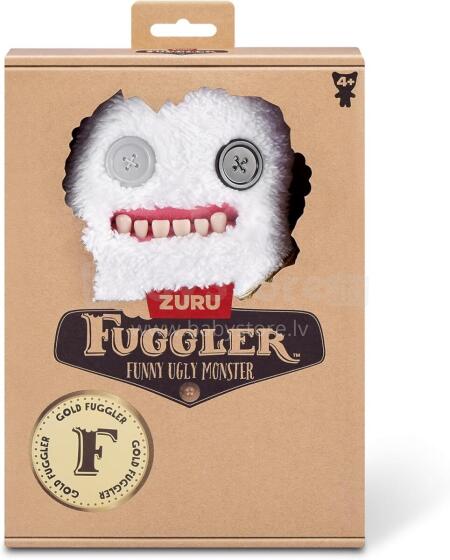 „Fuggler Gold Fuggs“ 22 cm pliušinis žaislas (Splodge - Be rankovių), kurį pagamino ZURU - juokingas bjaurus monstras, minkštas žaislas su žmogaus formos dantimis