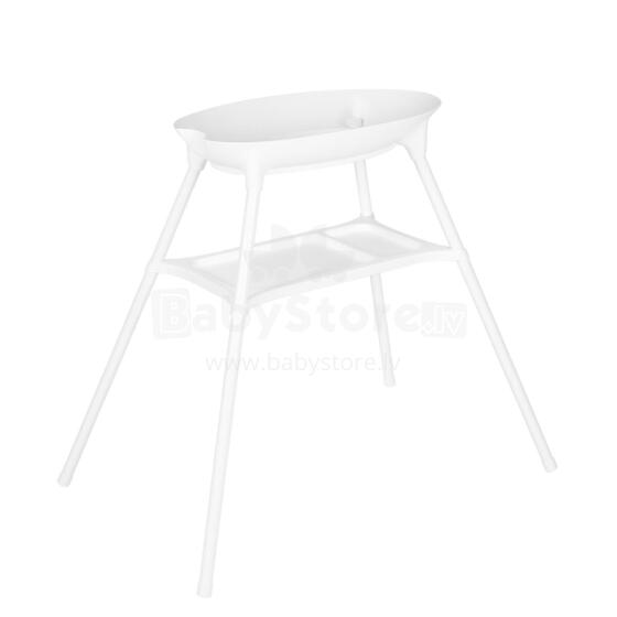 Kūdikių vonelės laikiklis Carrello Auri CRL-17102 Perlų balta