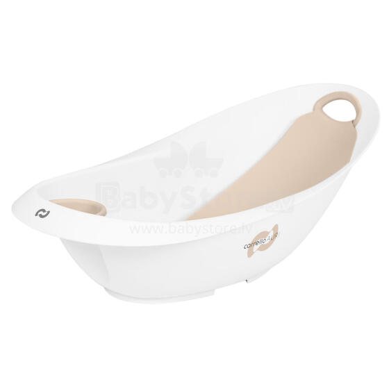 Kūdikių vonelė su vonelės sėdyne Carrello Auri CRL-17101 Dune Beige_9
