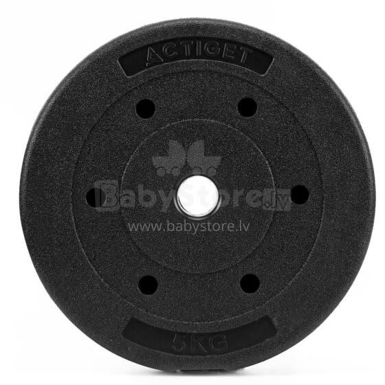 Kompozitinis svorio diskas 5 kg 29 mm ACT0070