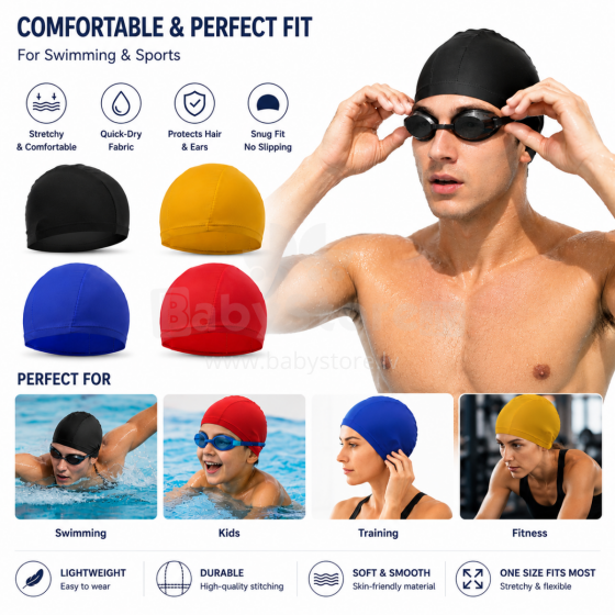 I-Toys Swimming Cap Art.278235 Plaukimo kepuraitė