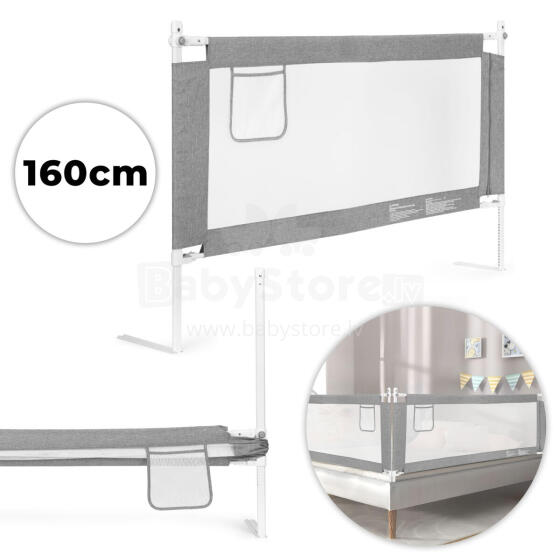 Apsauginė barjerinė tvora lovai 160 cm, apsauga vaikams ECOTOYS