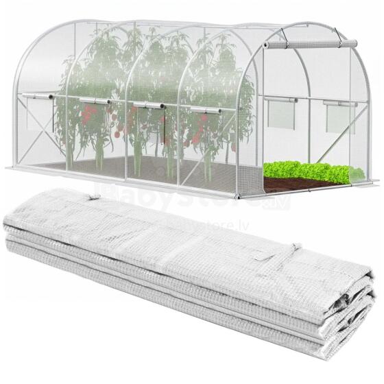 Sodo šiltnamio plėvelė 4 x 2,5 x 2 m GT0009F
