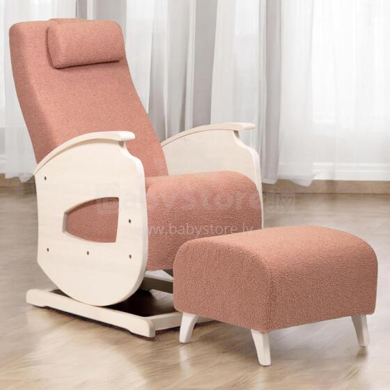 NeiLux Design Relaxing Rocking Chair Art.278415 Pink supamoji kėdė