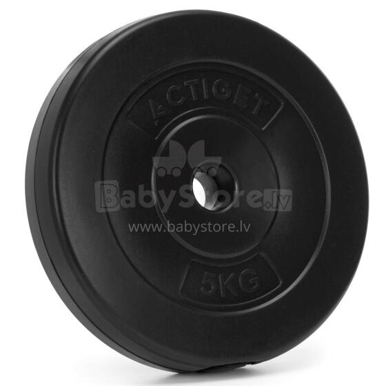 Kompozitinis svorio diskas 5 kg 31 mm ACT0076