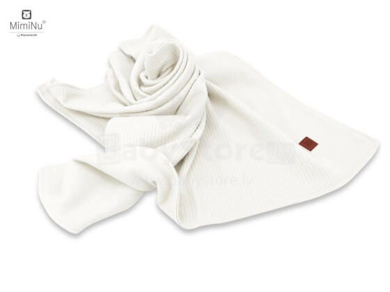 KIECZMERSKI antklodė 75x100 cm MIMINU SOFT interlock medvilnė 100% kreminė