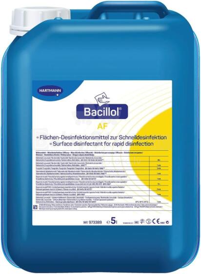 Bacillol AF Solution for Surface Disinfection Art.280010 Средство для дезинфекции поверхностей 5L