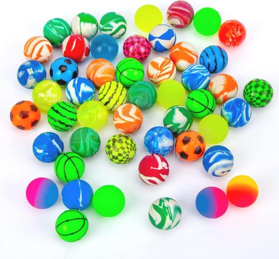Kidsworld Ball Art.280240 Каучуковoй мячик 1шт (2.5cм)