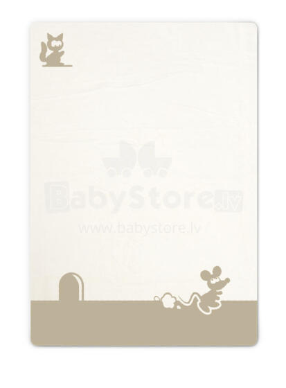 Antklodė - TB0332 - MIKY - dydis 75x100 - BEIGE