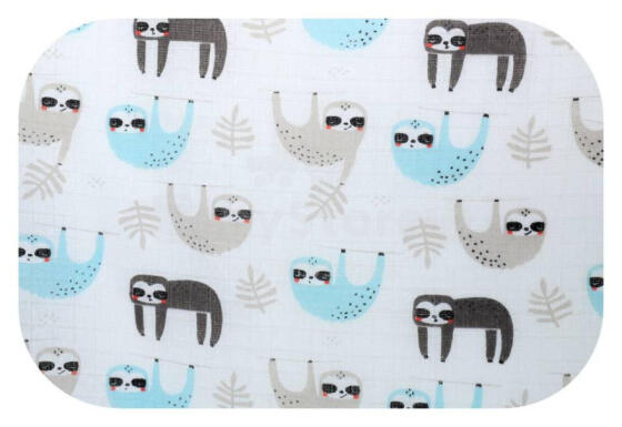 Diaper - 26834 - TETRA PRINT - EGA - LENIWIEC - size 70x80 cm