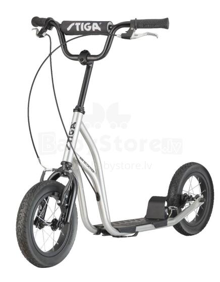 Oro motoroleris 12" ST Sidabrinis