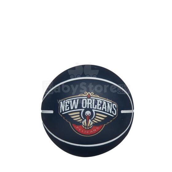 БАСКЕТБОЛЬНЫЙ МЯЧ WILSON DRIBBLER bumba NBA NEW ORLEANS PELICANS