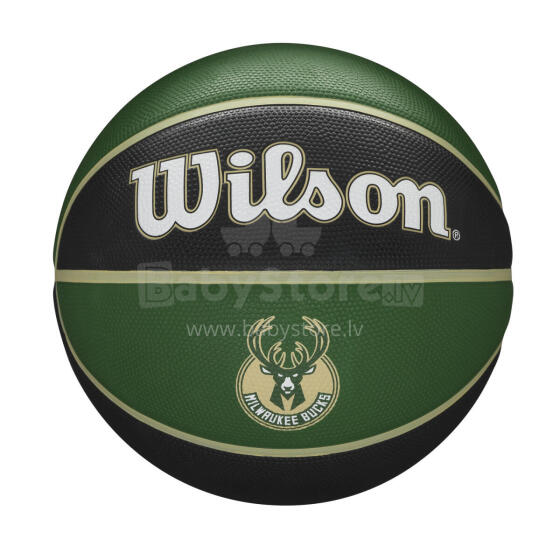 WILSON basketball ball NBA TEAM TRIBUTE MILWAUKEE BUCKS