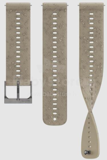 22 ATH6 SILICONE DIRŽAS GRAVEL GRAY S+M