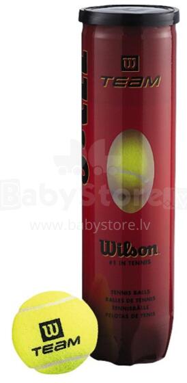 WILSON TEAM PRACTICE TENNIS BALLS (4 BALL TUBS)