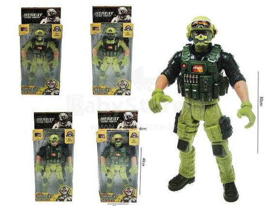 ФИГУРКА СОЛДАТА ПУСТЫНИ - 30 см