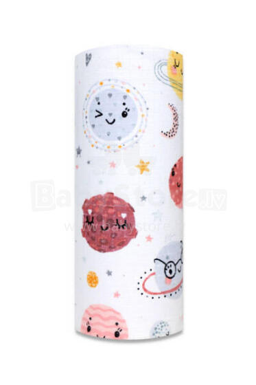 Pampers - 12479 - TETRA PRINT - EGA - PLANETOS - BEIGE - dydis 70x80 cm
