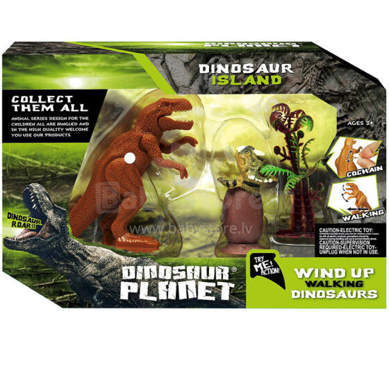 DINOZAURAS EINANTIS SU VYNIOJIMU