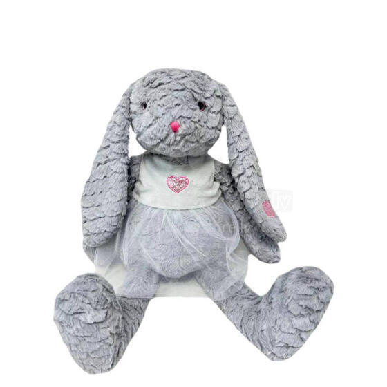 Pliušinis žaislas - 93553 - TRIUŠIS - ROŽINIS - PILKAS - dydis 32 cm