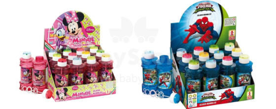 Burbulai - BRIMAREX - STIKLAS - MINNIE arba SPIDER MAN - 300ml