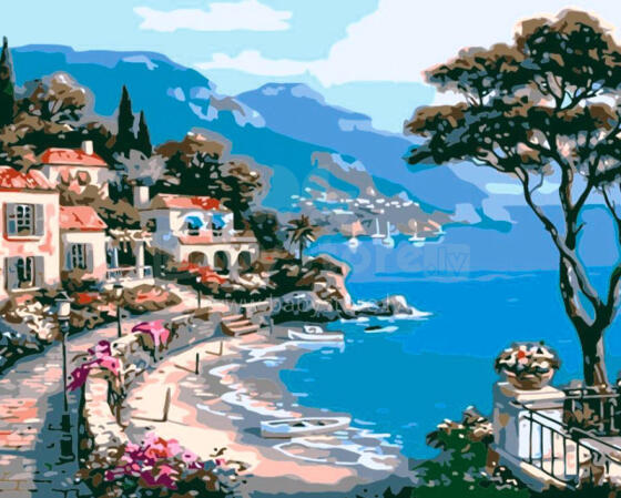 Painting by the numbers - 45933 - LANDSCAPE - size 40x50 cm