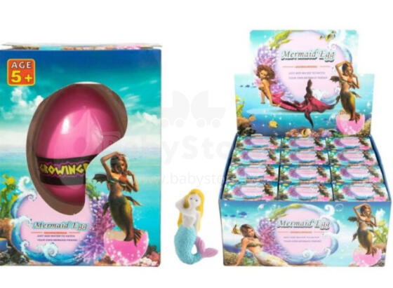Mermaid Growing Toy in Egg Art.71924