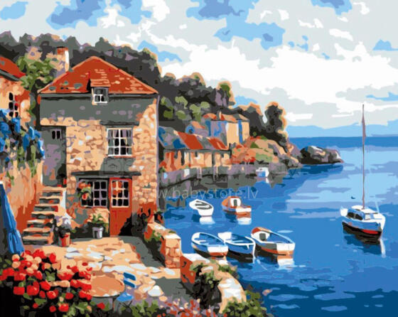 Paveikslas pagal numerius - 45834 - BAY 2 - dydis 40x50 cm