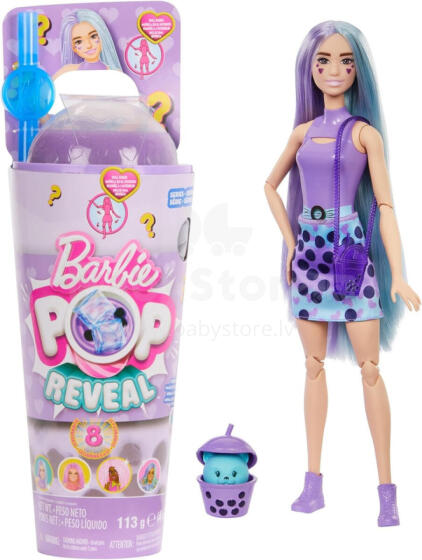Lėlė - 91284- BARBIE - POP REVEAL - BUBBLE TEA