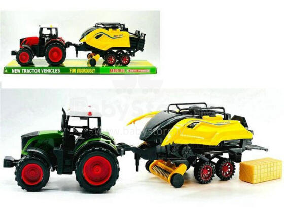 TRAKTOR Z PRASĄ