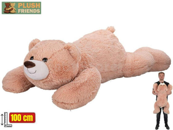 Pliušinis žaislas - 02640 - TEADY BEAR - dydis 100 cm