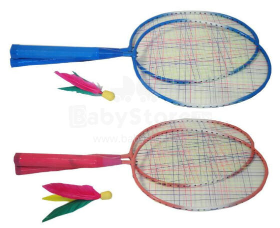 BADMINTONO ŽAIDIMAS SU PLUNGA