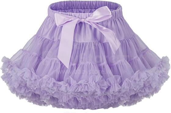 Bebe Basic Tu-Tu Luxury Skirt Light Purple Art.287197 Itin stambus sijonas princesėms