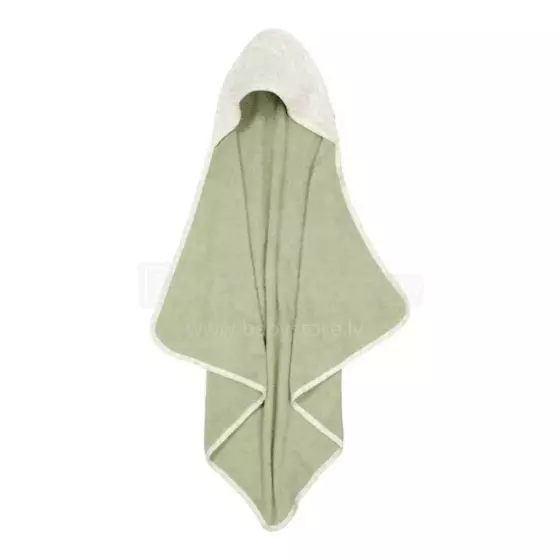 Little Dutch Hooded Towel  Art.TE50614034 Blueberry Leaves  Vaikiškas rankšluostis su gobtuvu 75x75 cm