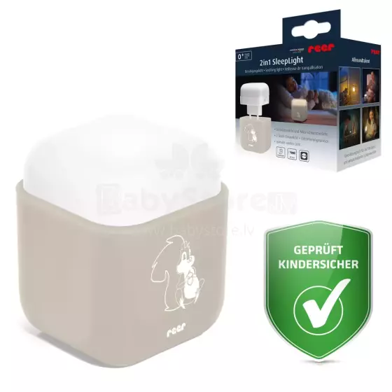 Reer 2in1 SleepLight Art.287524 Cream  Naktinė šviesa
