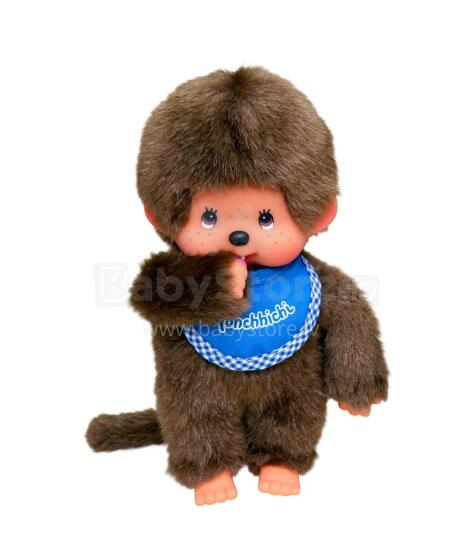 MONCHHICHI plush-doll BOY blue, 20 cm