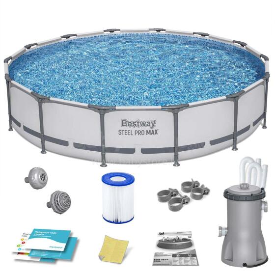 Bestway 56595 427 x 84 cm 10-in-1 rėminis baseinas