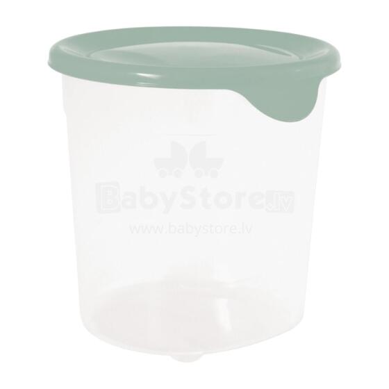 Maisto indas apvalus 1 l Fresh&amp;amp;Go žalias