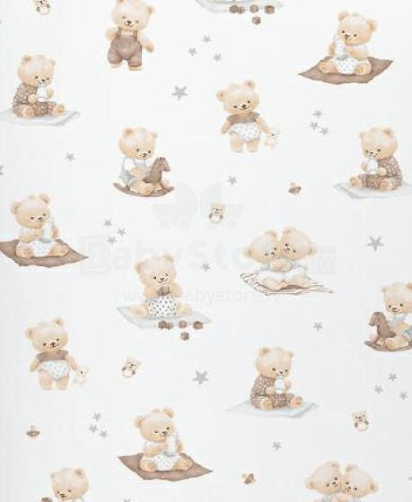 Bedding set - 6  parts - 120/90/360 - BABY BEARS
