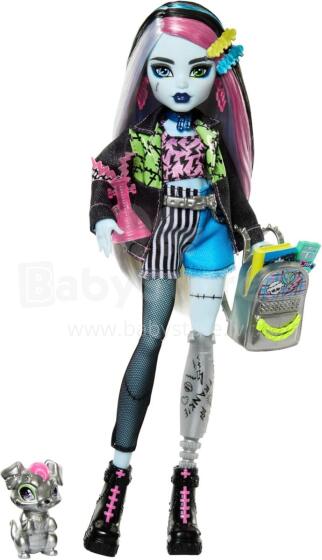 Monster High Frankie Stein Doll – Denim Fashion Look with Watzie & Accessories