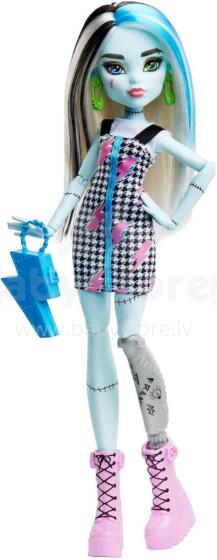 Monster High Franki Stein lėlė – su 11 lankstymo taškų ir aksesuarais