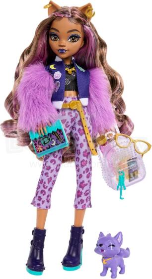 Monster High Clawdeen Wolf lėlė su Crescent