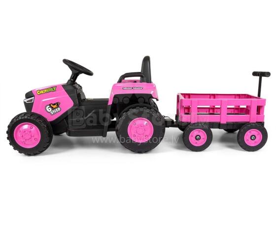 MILLY MALLY 6835 Akumuliatorinis transporto priemonė Rolly Rožinė (12V akumuliatorius)