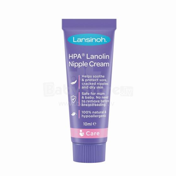 Lansinoh HPA® Lanolin Nipple Cream Art.10305 Spenelių kremas su lanolinu,10 ml,